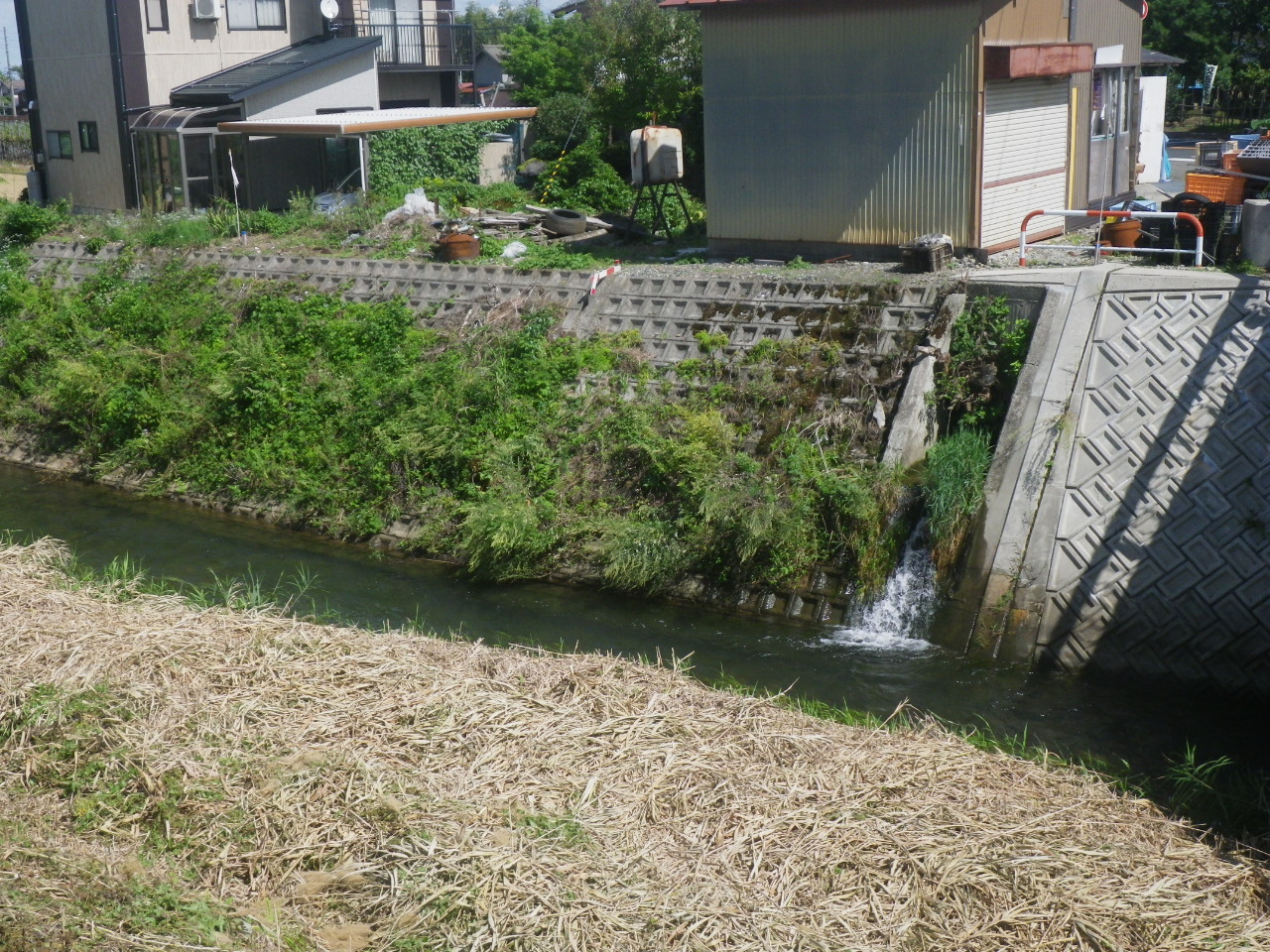 河川改修工事（河川管理第2工事）施工前
